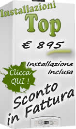 Sostituzione caldaia € 895 tutto incluso (Chaffoteaux Inoa 29 Green - 29 Kwatt)