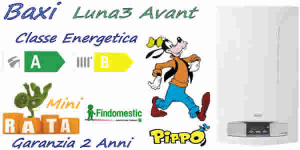 Prezzo caldaia Baxi  Luna3 Avant+ 240Fi € 730 installazione standard, detrazioni fiscali 50% e 65%. Prezzo montaggio caldaia standard,  Pagamento a rate. SoLo Con CaLdAiAfACiLe è FaCiLe. Installazioni Limitate.